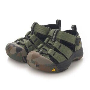 NWOT Keen Kids Infant Green Khaki Camo Strappy Sandals Shoes